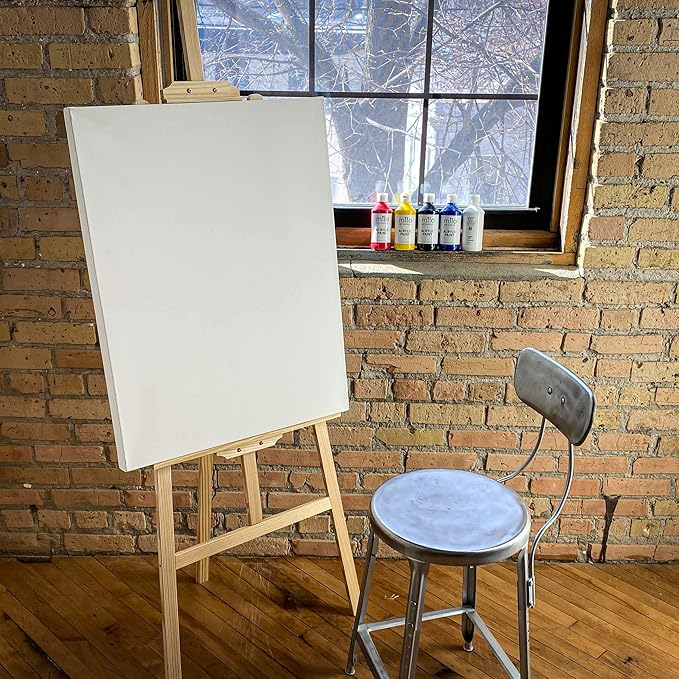 milo Stretched Artist Canvas | 18x24 inches | 4 Pack | 1.5” inch Thick Gallery - Image 7