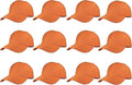 Gelante Plain Blank Baseball Caps Adjustable Back Strap Wholesale LOT 12 PC'S