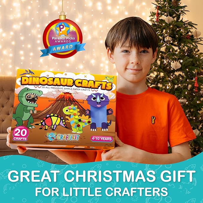 Craftikit® 20 Award-Winning Dinosaur Crafts - Image 2