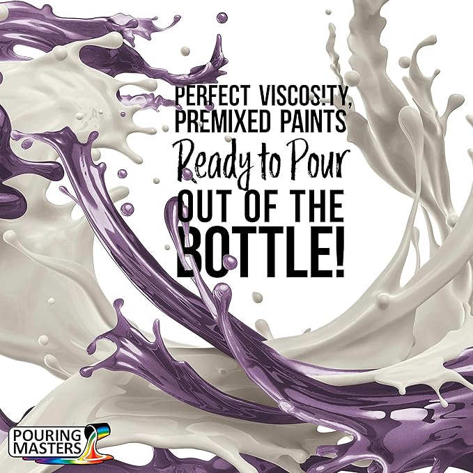 Pouring Masters Lavender Metallic Pearl Ready to Pour Acrylic Pouring Paint - Image 2