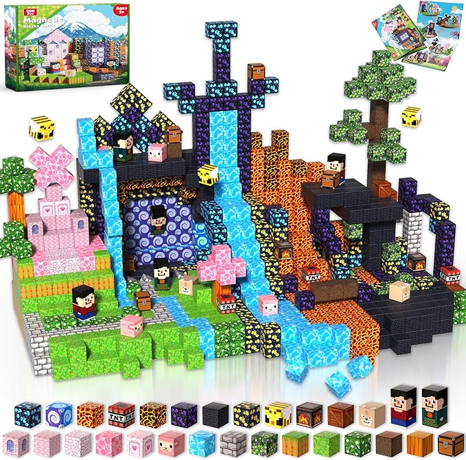Goody King 200PCS Magnetic Building Blocks by GoodyKing