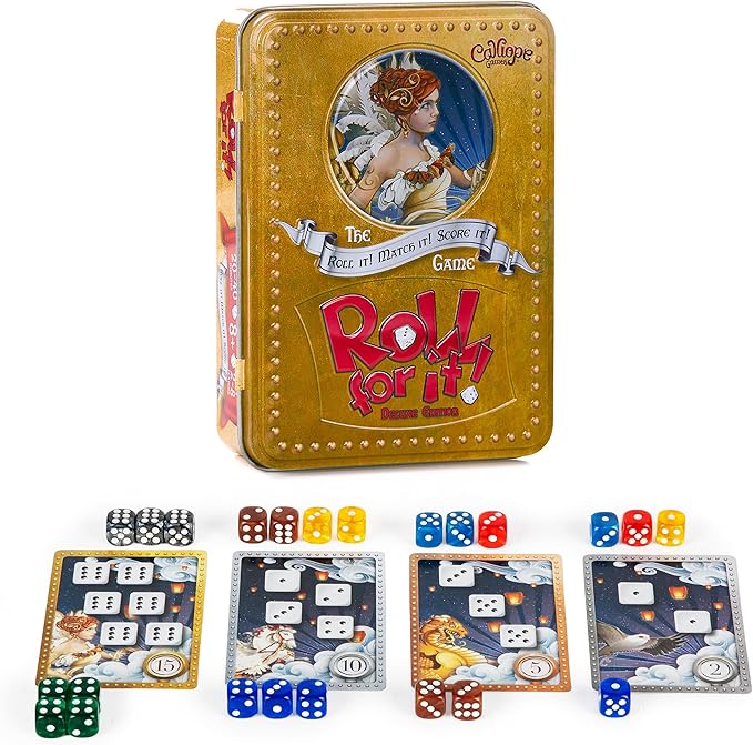 Calliope Games Roll for It! Deluxe Edition Board Game by Calliope