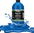Pouring Masters Hawaiian Blue Metallic Pearl Ready to Pour Acrylic Pouring Paint by USArtSupply