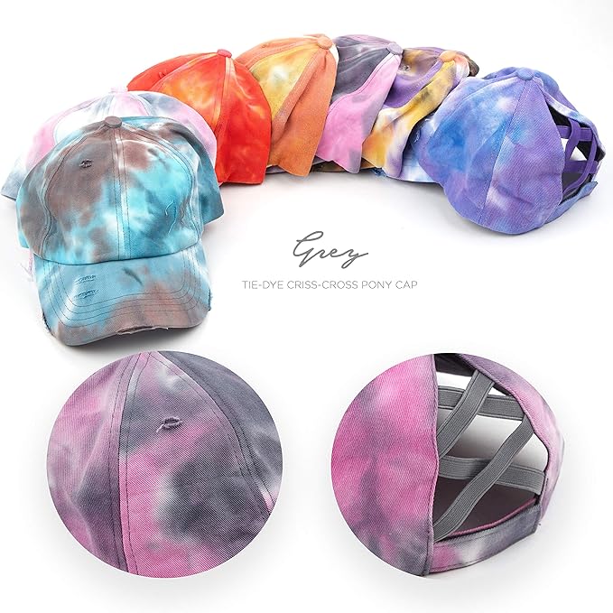 C.C Ponycap Messy High Bun Ponytail Adjustable Glitter Mesh Trucker Baseball Cap