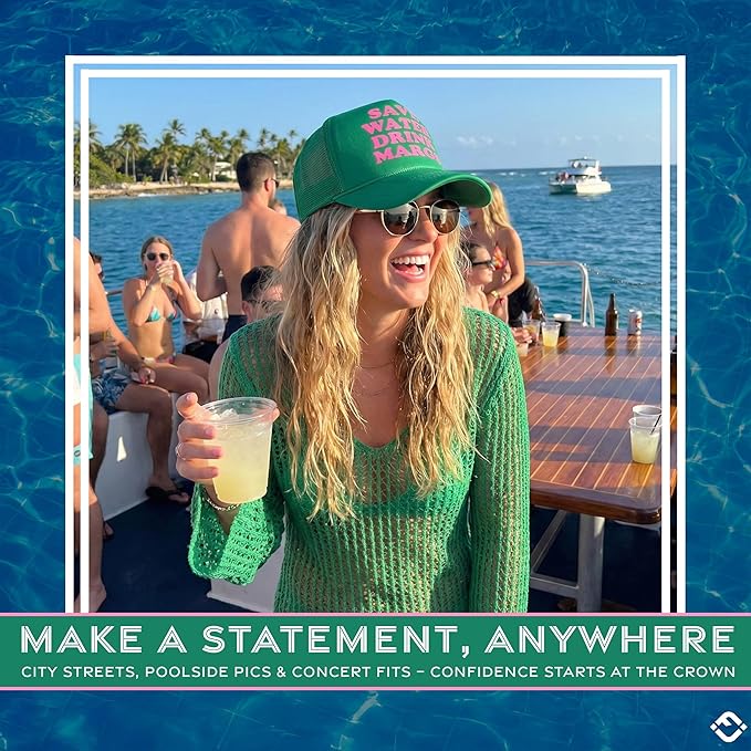 Funky Junque Premium Mesh Snapback Trucker Hat - Stylish Comfort for All - Patriotic, Humor & More