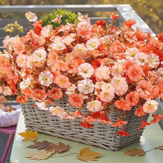 Fake Mums Fall Artificial Flowers Plants - Image 9