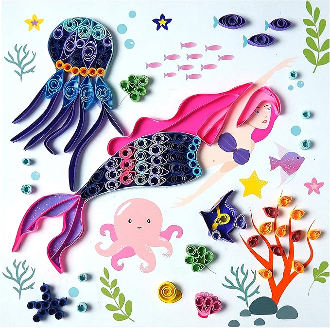 C.S. Kids DIY Paper Quilling Arts & Crafts Gifts – Fairy Tales| 3D Paper - Image 2