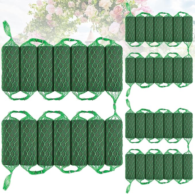 42 Pcs Floral Foam Garland 27.6ft Absorption Flower Holder Plant Foam Flower by Preboun