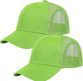 Falari Trucker Hat Baseball Cap Structured Plain Design 6 Panel, Adjustable Size