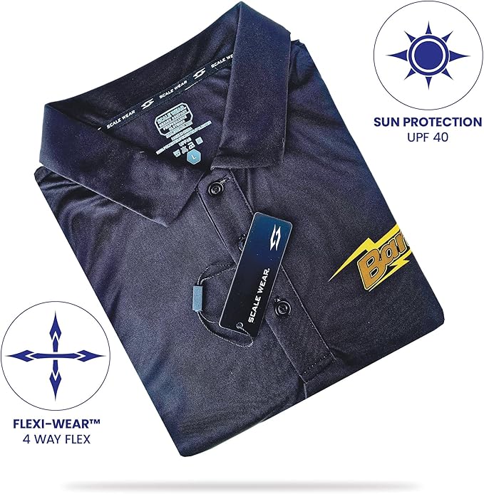 Funny Parody Golf Polo Shirt – Fun Movie Performance Quick Dry UPF Sun Protection Moisture Wicking Casual Wear Shocker Golf