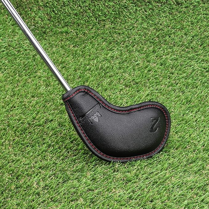 Craftsman Golf Embossed No. Black Cyan Golf Club Iron Headcovers Set for Ping Callaway Mizuno Taylomade Etc.