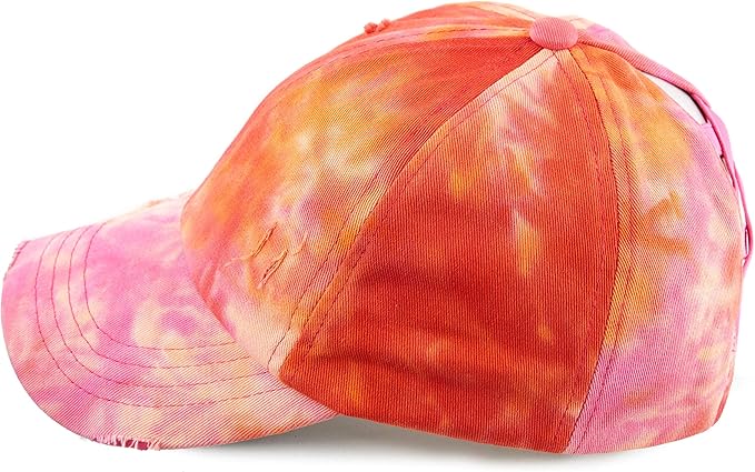 C.C Ponycap Messy High Bun Ponytail Adjustable Glitter Mesh Trucker Baseball Cap