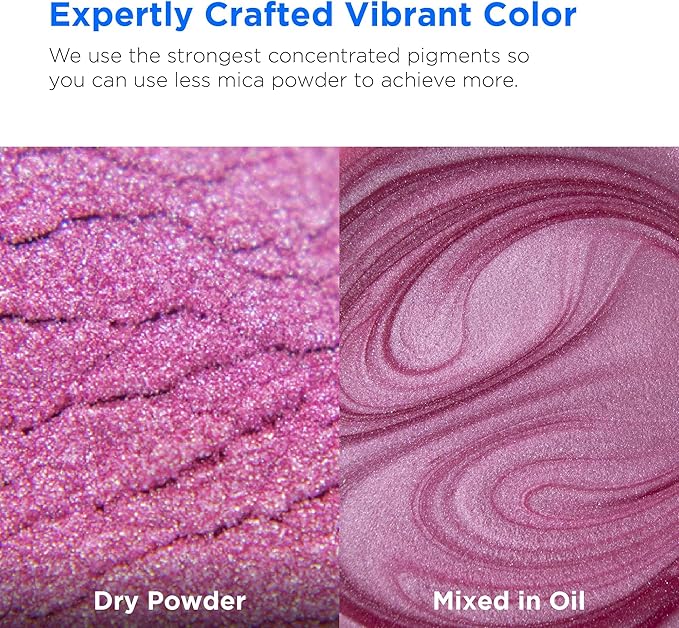 Rolio Premium Pink Mica Powder - Image 3