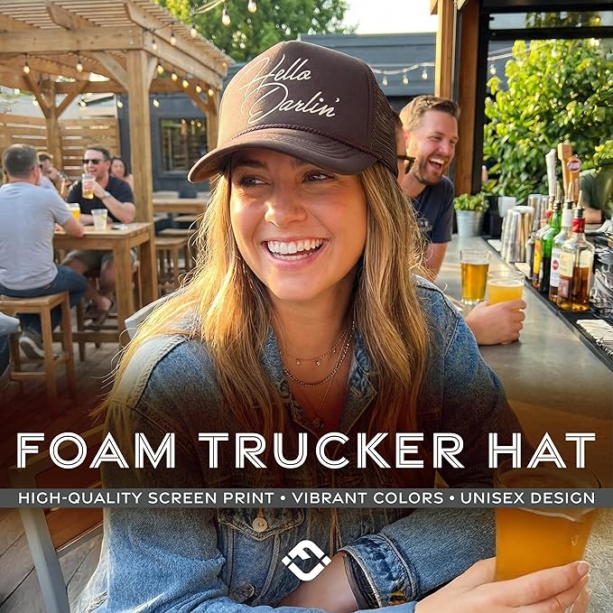 Funky Junque Premium Mesh Snapback Trucker Hat - Stylish Comfort for All - Patriotic, Humor & More