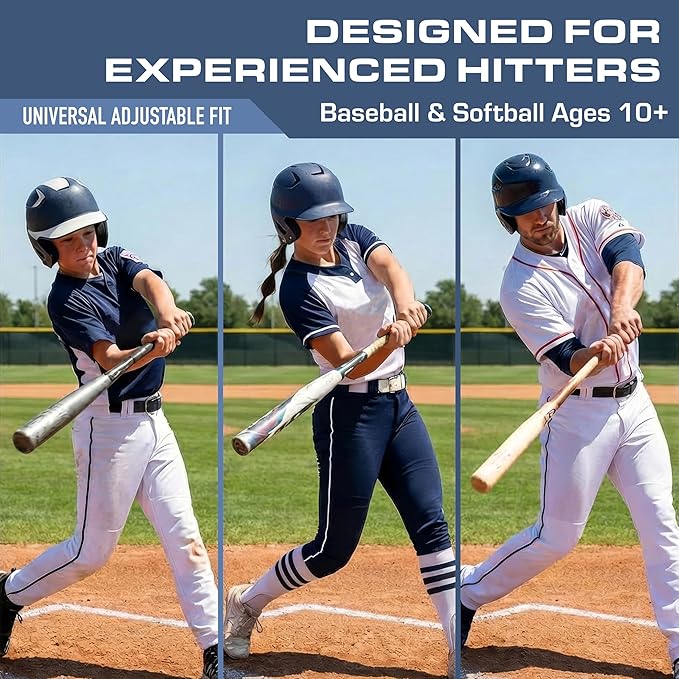 GoSports Pinpoint Baseball & Softball Swing Trainer Batting Aid - Baseball Training Equipment for Intermediate and Advanced Players