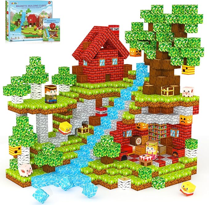 Magnetic Blocks Kids Games Building Toys by Unknown
