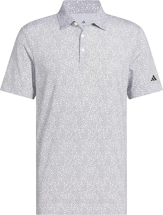 adidas Mens Ultimate365 Mini Bunker Polo Shirt