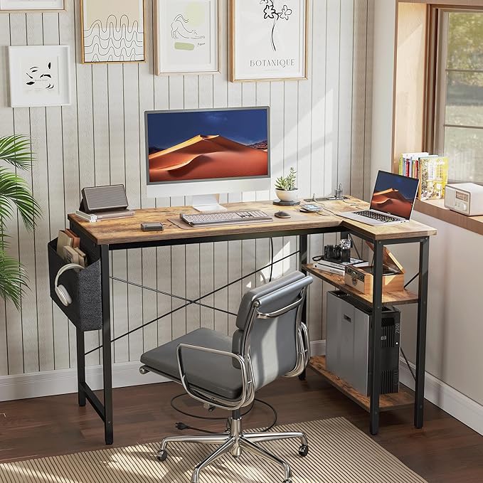 TIQLAB Small Computer Desk - Image 9