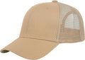 Falari Trucker Hat Baseball Cap Structured Plain Design 6 Panel, Adjustable Size