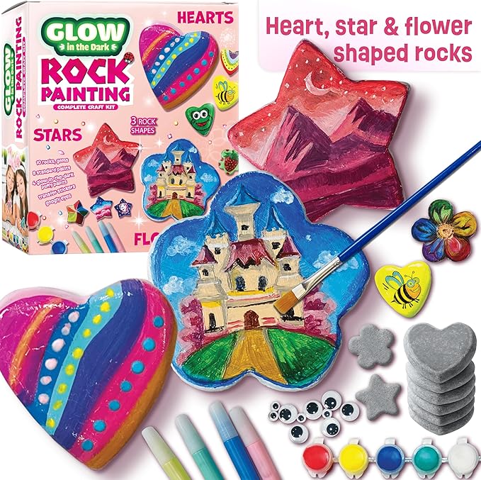 Heart, Flower & Star Shaped Rocks - Image 7