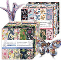 Origami Paper Kit 100 Sheets 6 Inch Square Double Sided Color 20 Vivid Colors by Bestartsuppliesforyou