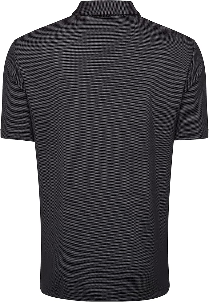 Callaway Men's Basics Short Sleeve Birdseye Polo Shirt