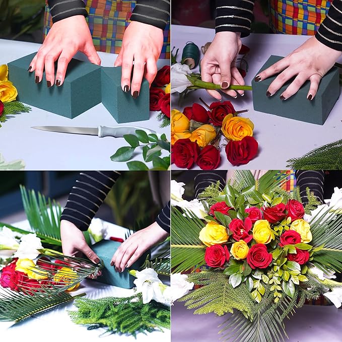 Pack of 6, Dry and Wet Floral Foam Blocks - Image 5