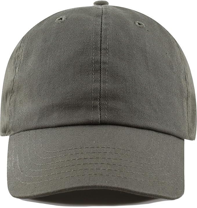 Cotton Baseball Cap Dad Hat – Washed Low Profile Adjustable Hat for Men Women Casual Outdoor Running Golf
