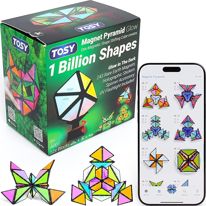 TOSY Magnet Pyramid Glow by TOSY