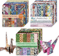Origami 6x6 Paper Kit 150 Sheets 150 Vivid Colors Double Sided Same Printed by Wanshui