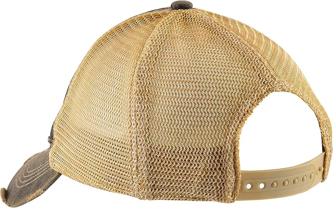 Vintage Distressed Baseball Cap – Unstructured Fit Adjustable Snapback Hat for Men & Women