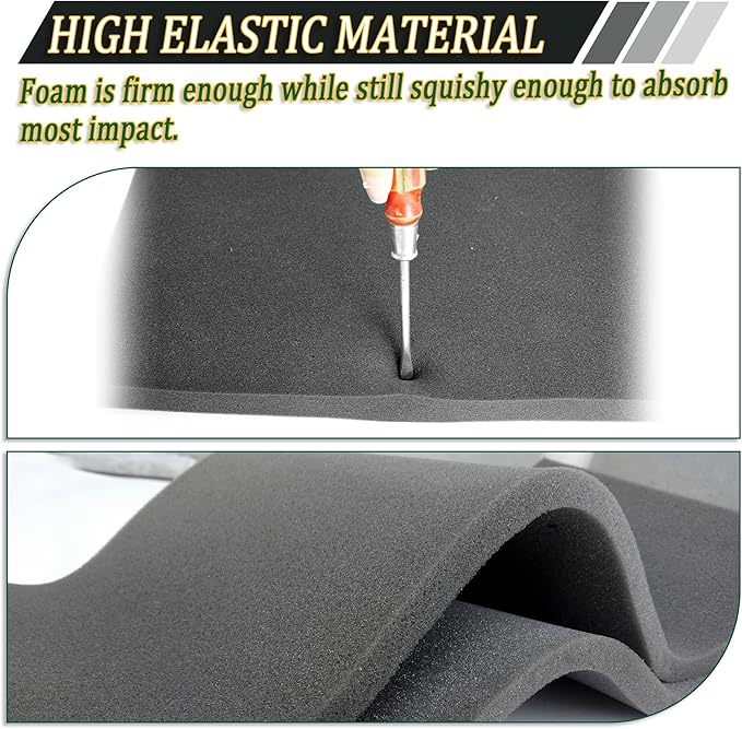 8 Pack Polyethylene Foam Pads for Packing Foam Sheets 2 Size Cuttable High - Image 3