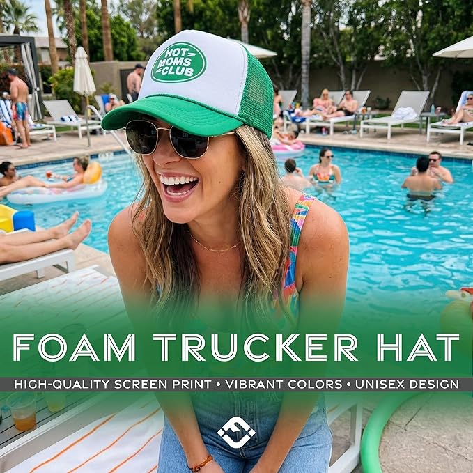Funky Junque Premium Mesh Snapback Trucker Hat - Stylish Comfort for All - Patriotic, Humor & More
