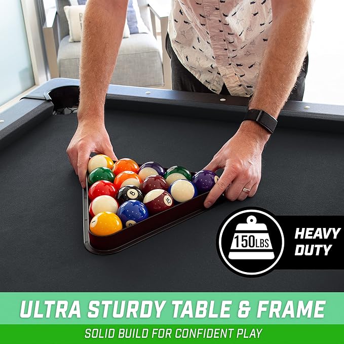 GoSports 6, or 8 ft Billiards Tables - Image 3