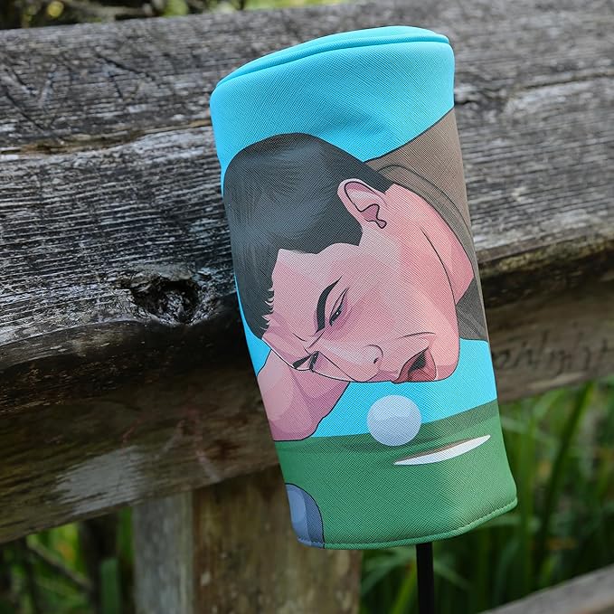 Golf Club Headcover, Funny Driver Head Cover, Mallet Blade Putter Head Cover, Golf Gifts Golf Accessories for Men and Women Golfers