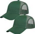 Falari Trucker Hat Baseball Cap Structured Plain Design 6 Panel, Adjustable Size