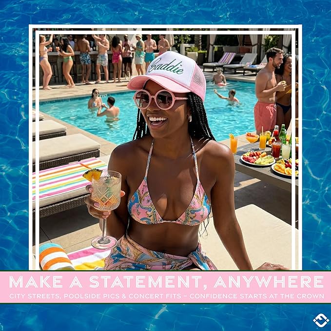 Funky Junque Premium Mesh Snapback Trucker Hat - Stylish Comfort for All - Patriotic, Humor & More