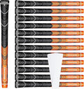 Geoleap Golf Grips Set of 13- Grips with Tapes and Grips with All Repair Kits for Choice,Hybrid Golf Club Grips All Weather Contral, High Feedback & Traction Golf Grips for Men and Women.