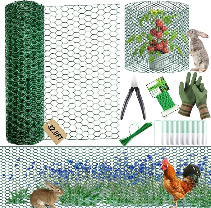 32.8FT x16Inch Plant Protectors from Animals by CHPPEY
