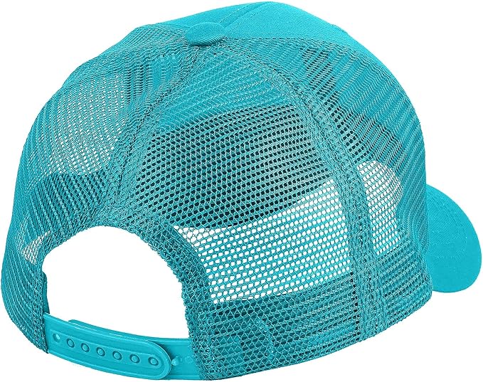 Falari Trucker Hat Baseball Cap Structured Plain Design 6 Panel, Adjustable Size