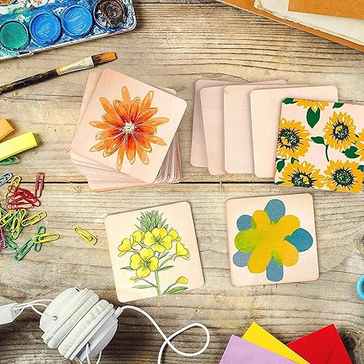 BearBoss Square Paper Punch Set, 5 Different Sizes, Scrapbooking Crafting Tool - Image 7
