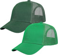 Falari Trucker Hat Baseball Cap Structured Plain Design 6 Panel, Adjustable Size