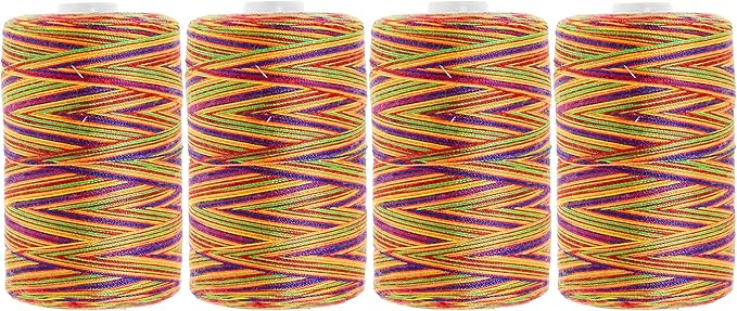 Mandala Crafts 4 Pack of Serger Threads Cones Spools by MandalaCrafts