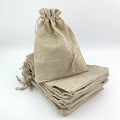 Palmhomee Pack of 25 Burlap Gift Bags by Palmhomee