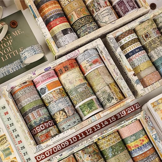 Vintage Washi Tape Set - Image 6