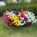 16 Bundles Artificial Flowers for Outdoor Spring Summer Decoration, Realistic by Unknown