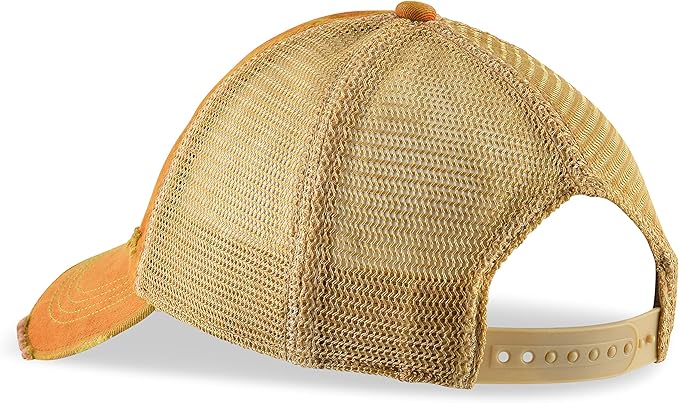 Vintage Distressed Baseball Cap – Unstructured Fit Adjustable Snapback Hat for Men & Women