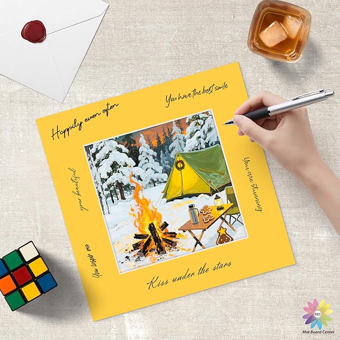 Mat Board Center, 12X12 Mix Color Mats - Image 5