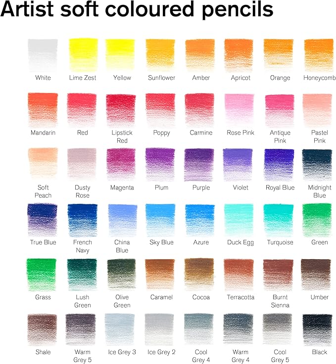Winsor & Newton Studio Collection Artist Pencils, Color Pencils - Image 3