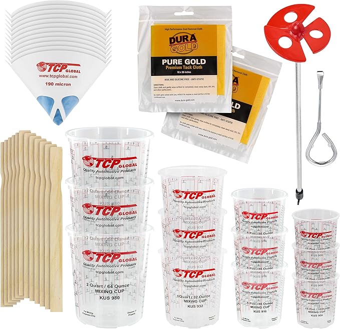 Pouring Masters Ultimate Paint Mixing Cup Kit by Pouring+Masters